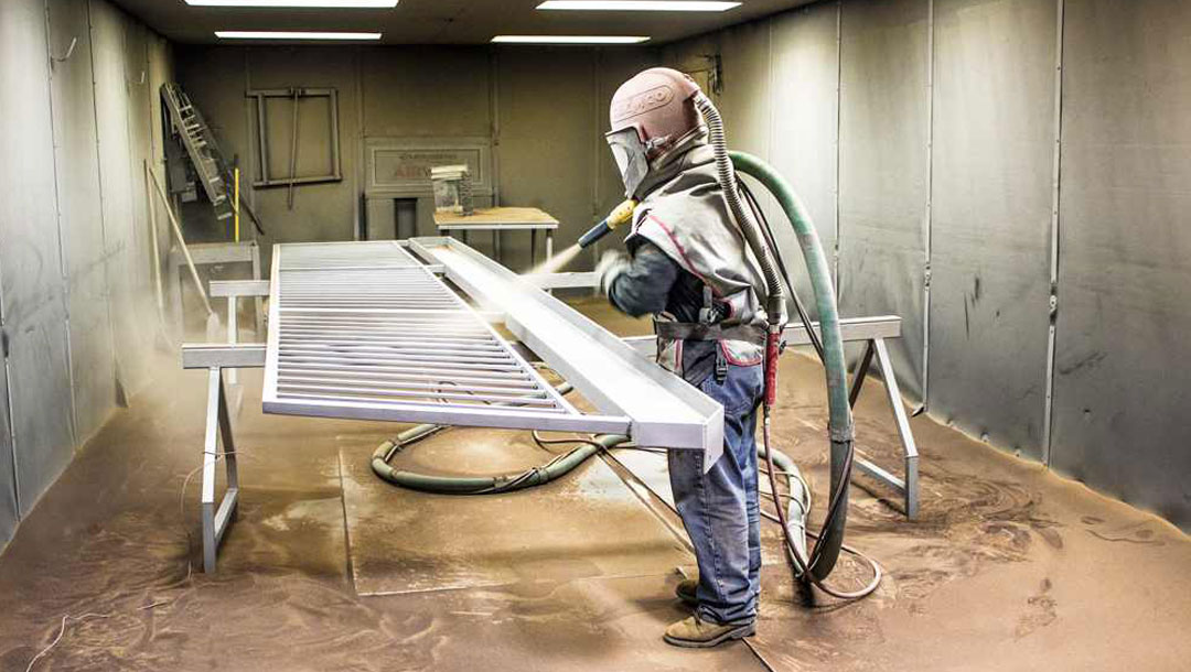 sandblasting-service-company-ak-metal